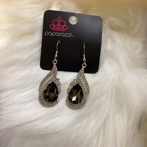 Hematite and Rhinestones